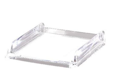Rexel Nimbus Letter Tray Self-stacking Acrylic Clear